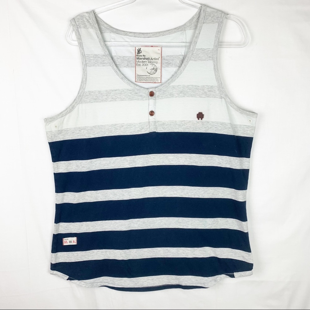 Marshall Artist Tank Stripes Cotton size XL